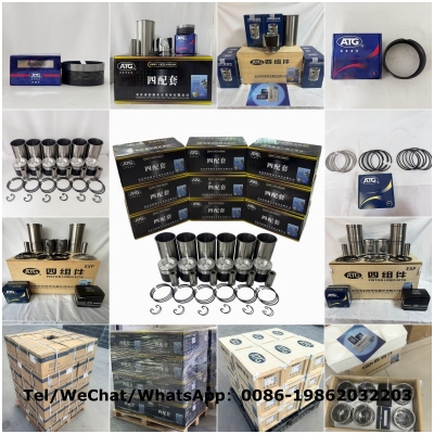 ATG PISTON LINER KITS AQW12611 AQW12617 AQW12623 AQW12624  for WP615 WD618 WP12 D12 engine